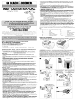 Black & Decker PS1800K TYPE 1 Le manuel du propriétaire