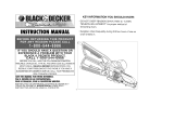 Black & Decker LP1000-A TYPE 1 Le manuel du propriétaire