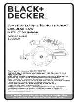 Black & Decker BDCCS20 Le manuel du propriétaire