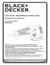 Black & Decker BDCR20B TYPE 1 Le manuel du propriétaire