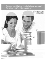 Bosch DPH36652UC/01 Guide d'installation