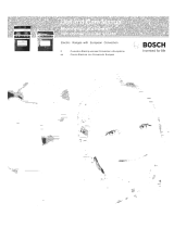 Bosch HEI7052U/07 Le manuel du propriétaire
