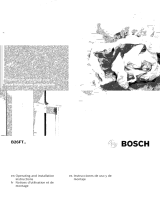 Bosch B26FT70SNS/06 Le manuel du propriétaire