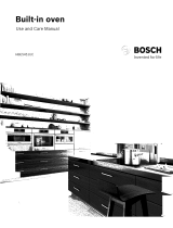 Bosch HBE5451UC/02 Le manuel du propriétaire