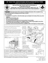 Frigidaire FCS388WHCB Guide d'installation