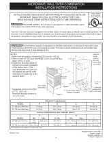 Kenmore FGMC2765PFH Guide d'installation