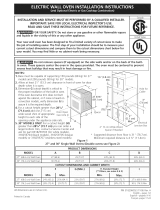 Frigidaire FPET3085KFC Guide d'installation