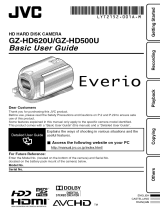 JVC GZ-HD500BUS Le manuel du propriétaire