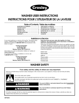 Crosley CAWS966RQ1 Le manuel du propriétaire