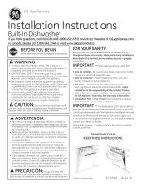 GE GDF520PSJ0SS Guide d'installation