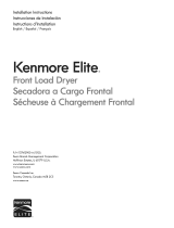 Kenmore 41781100000 Guide d'installation