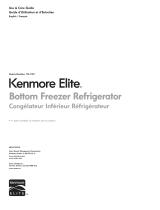 Kenmore Elite 79573139410 Le manuel du propriétaire