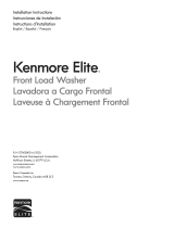 Kenmore Elite 41744130000 Guide d'installation
