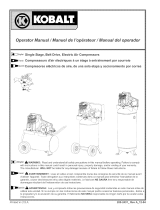 Kobalt Air Compressor Le manuel du propriétaire