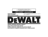 DeWalt DWE402 TYPE 1 Le manuel du propriétaire
