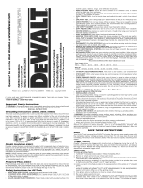 DeWalt DW880 TYPE 1 Le manuel du propriétaire