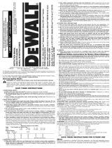 DeWalt SDS max D25890 Le manuel du propriétaire