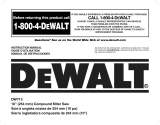 DeWalt DW713 TYPE1 Le manuel du propriétaire
