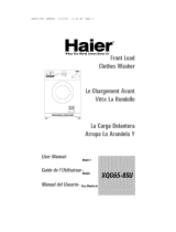 Haier XQG65-8SU Le manuel du propriétaire