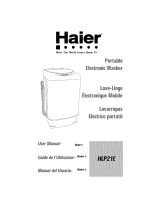 Haier HLP21E - Pulsator Wash With Tub Manuel utilisateur
