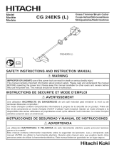 Hitachi CG24EKS (S) Le manuel du propriétaire