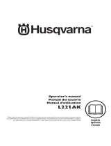 Husqvarna L221AK-96795910100 Le manuel du propriétaire