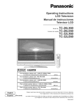 Panasonic TC-26LX60 - 26" LCD TV Le manuel du propriétaire