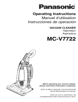 Panasonic MC-V7722-00 Le manuel du propriétaire