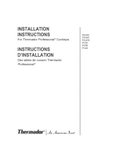 Thermador PCG24EW01 Guide d'installation