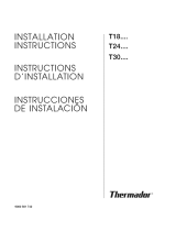 Thermador T24IR70NSP/43 Guide d'installation