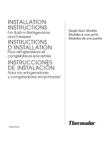 Thermador T18IF70NSP-04 Guide d'installation