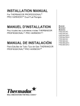 Thermador PRD366GHC/14 Guide d'installation