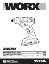 Worx WX916L Manuel utilisateur