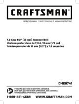 Craftsman CMED741 Manuel utilisateur