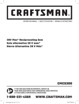 Crafstman CMCS300BLW Le manuel du propriétaire