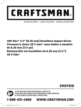 Craftsman CMCF810C2 Le manuel du propriétaire