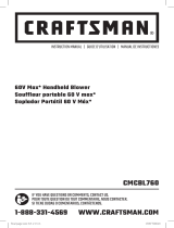 Craftsman CMCBL760E1 Le manuel du propriétaire