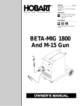 Hobart Welding Products 1800 Manuel utilisateur