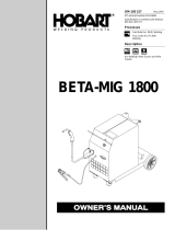 HobartWelders BETA-MIG 1800 Le manuel du propriétaire