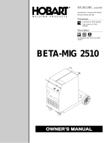 HobartWelders BETA-MIG 2510 Le manuel du propriétaire