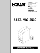 HobartWelders BETA-MIG 2510 Le manuel du propriétaire