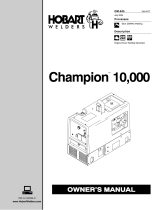 HobartWelders CHAMPION 10,000 Le manuel du propriétaire