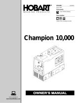 HobartWelders CHAMPION 10,000 ONAN Le manuel du propriétaire