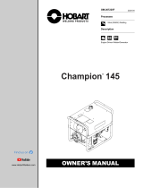 HobartWelders CHAMPION 145 Le manuel du propriétaire