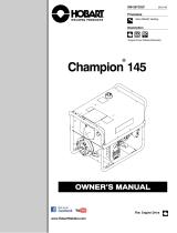 HobartWelders CHAMPION 145 Le manuel du propriétaire