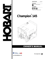 HobartWelders CHAMPION 145 Le manuel du propriétaire
