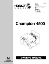 Hobart CHAMPION 4500 Le manuel du propriétaire