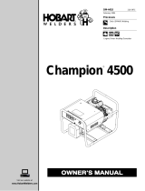 Hobart CHAMPION 4500 Le manuel du propriétaire