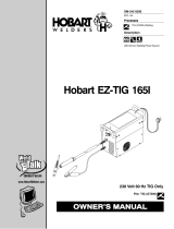 HobartWelders EZ-TIG 165I Le manuel du propriétaire