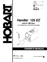 HobartWelders HANDLER 125 EZ AND H-9B GUN Le manuel du propriétaire